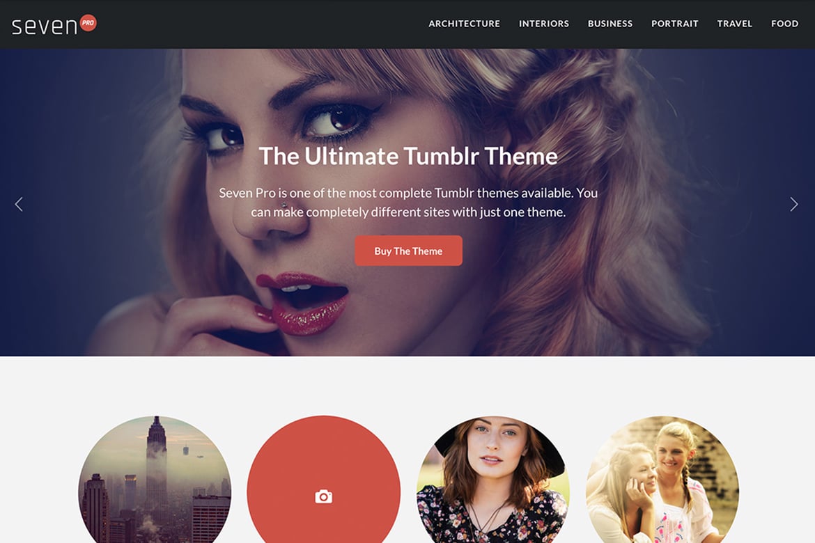 Seven Pro - Tumblr Theme