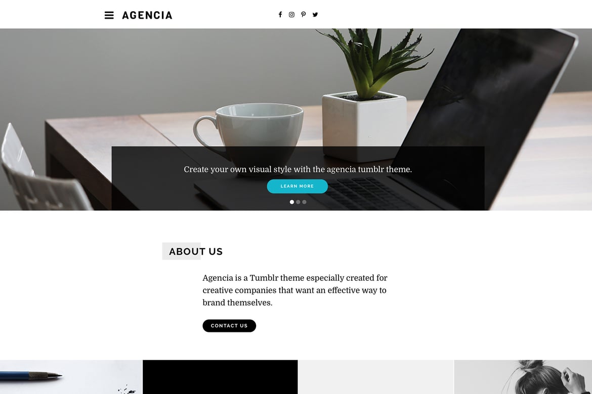 Agencia - Tumblr Theme