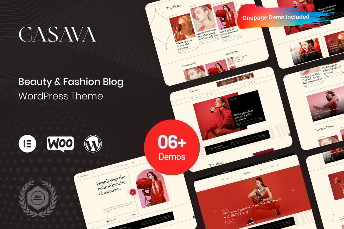 Casava - Beauty & Fashion Blog Theme