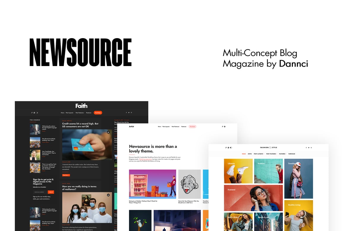 Newsource - Multi-Concept Blog & Magazine