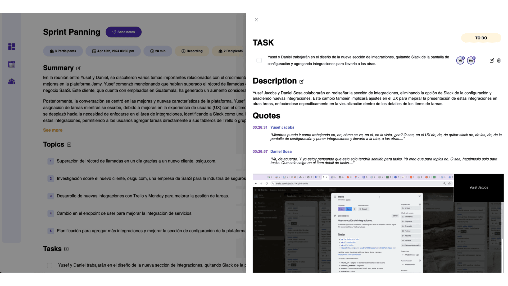 AI notetaking