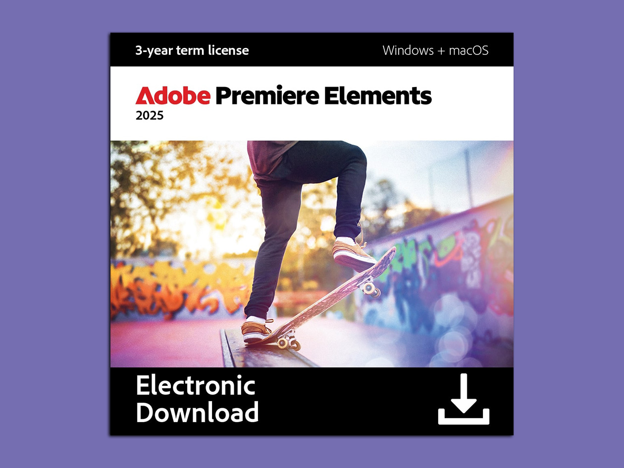 Adobe Premiere Elements 2025: 3-Year License